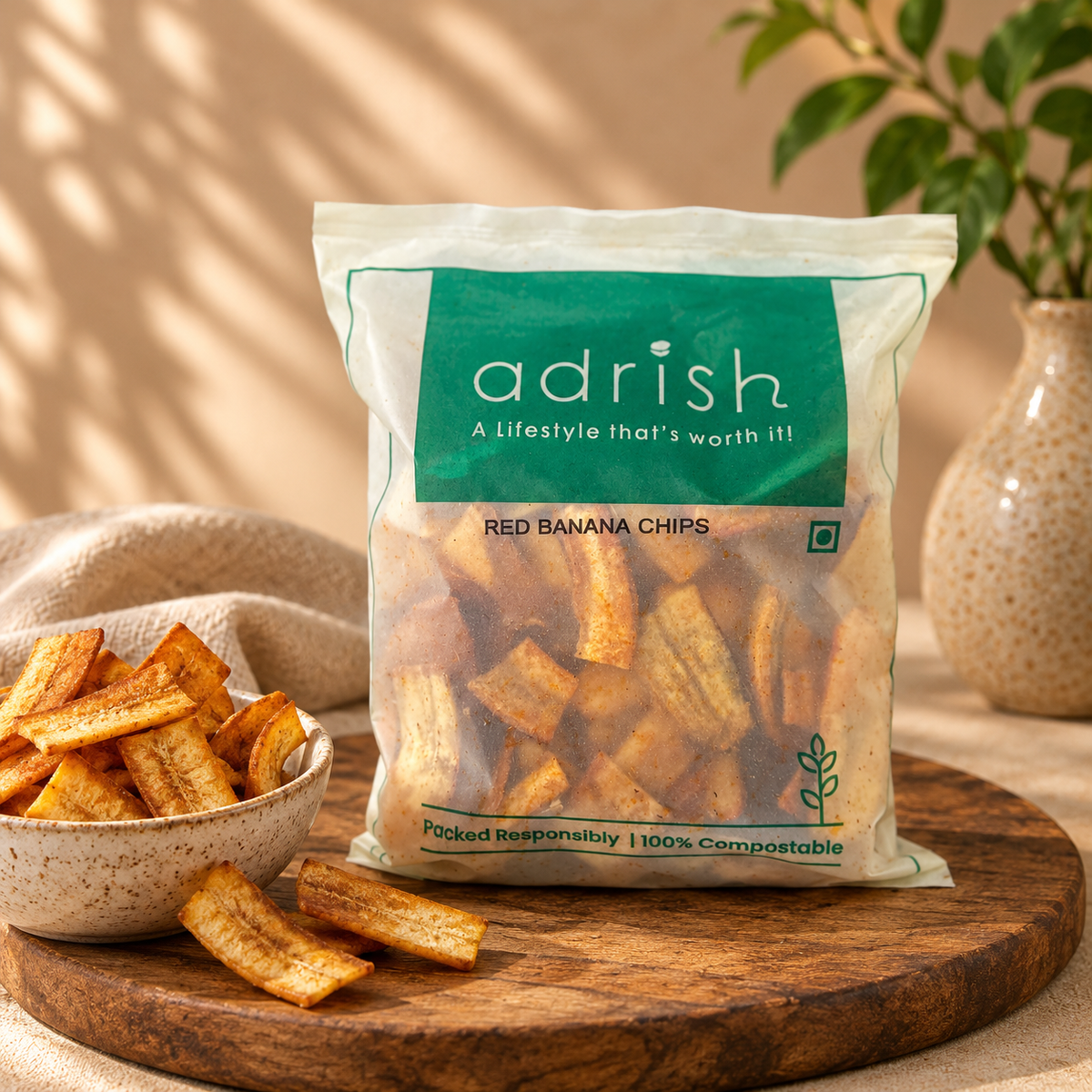 Red Banana Chips