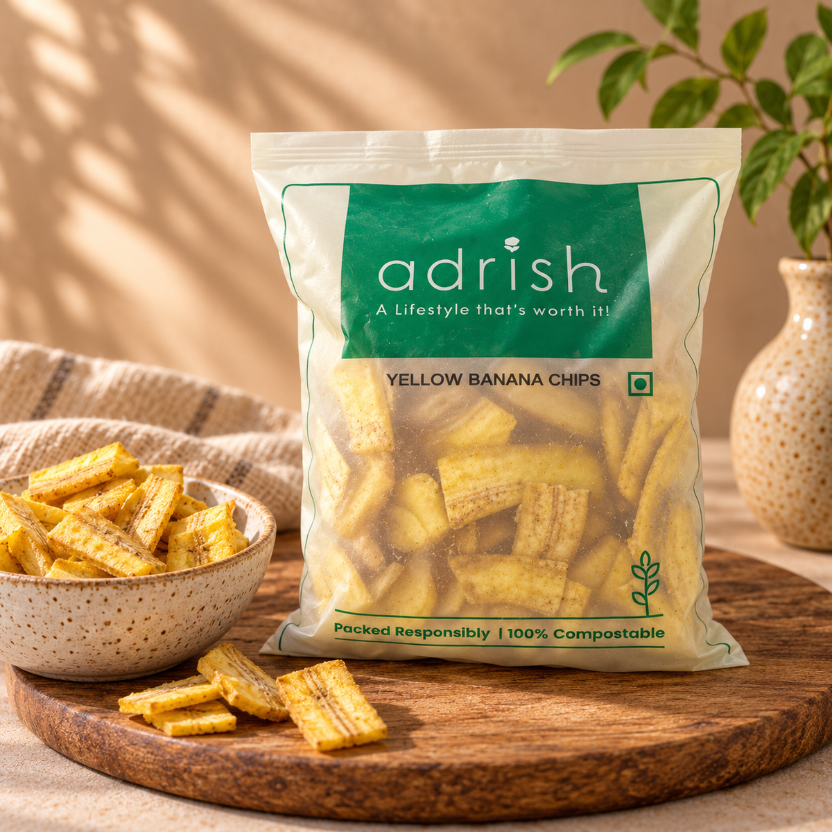 Yellow Banana Chips