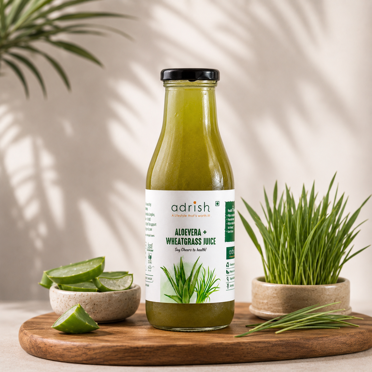 Aloevera Wheatgrass Juice