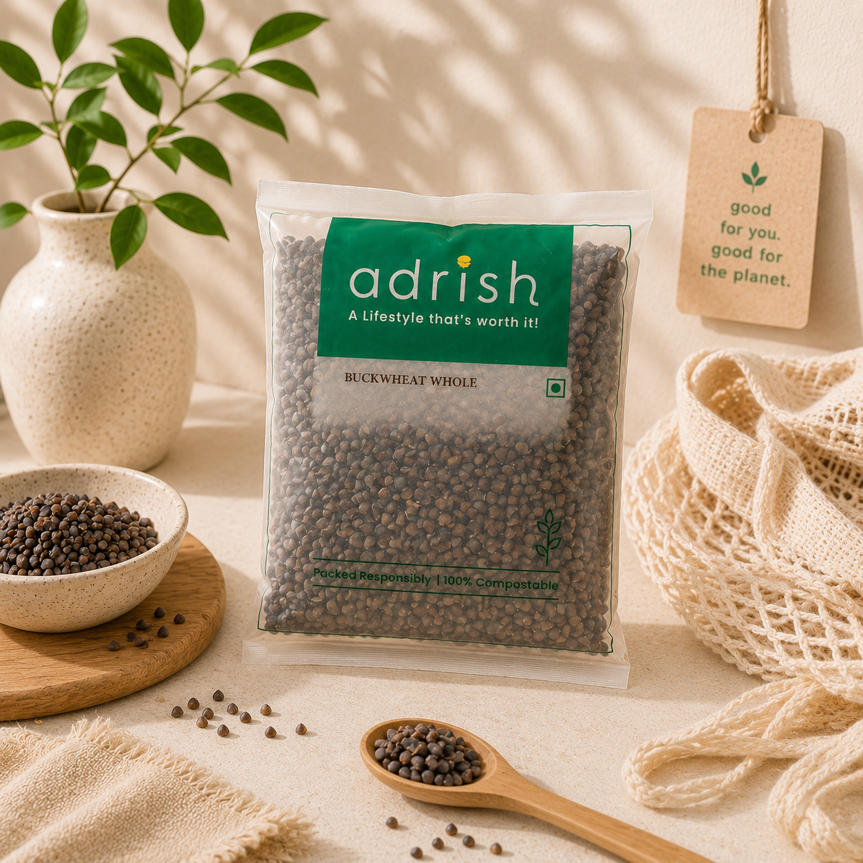 Buckwheat Whole (Kuttu)