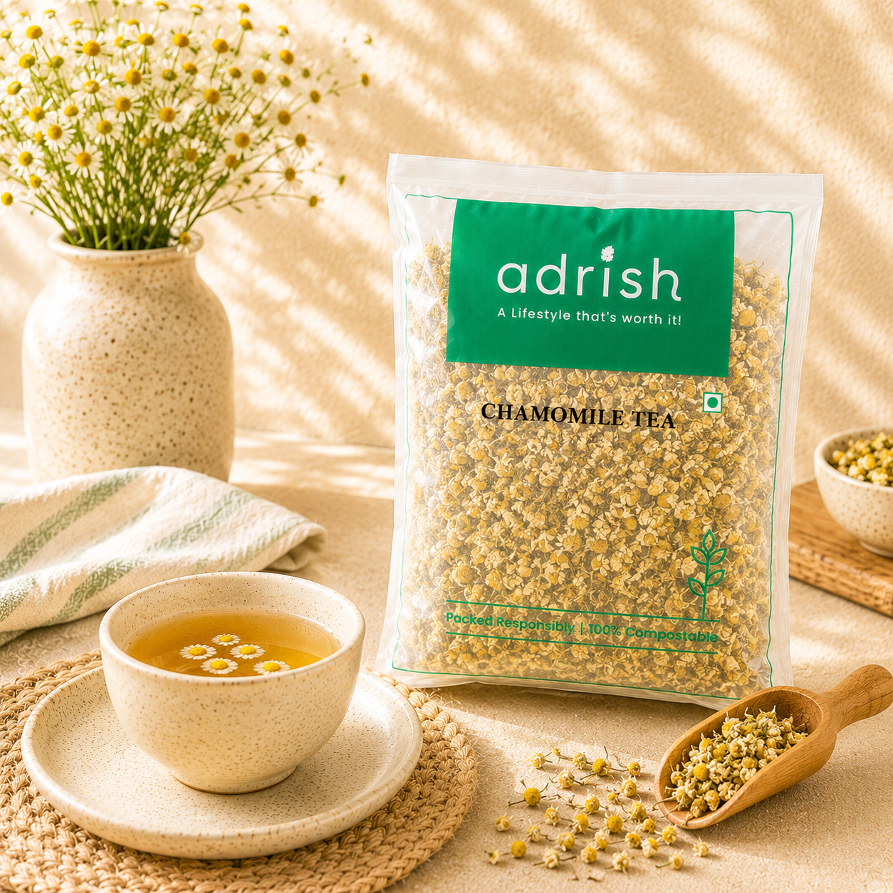 Dried Chamomile Flowers