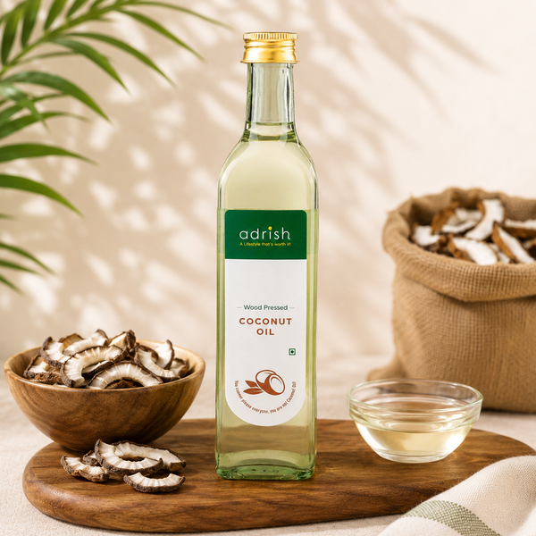Wood-pressed Coconut Oil