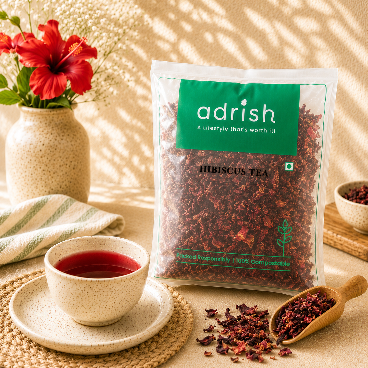 Hibiscus Dry Tea