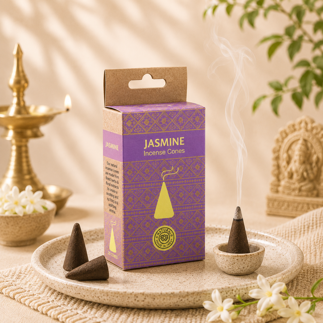Jasmine Incense Cone