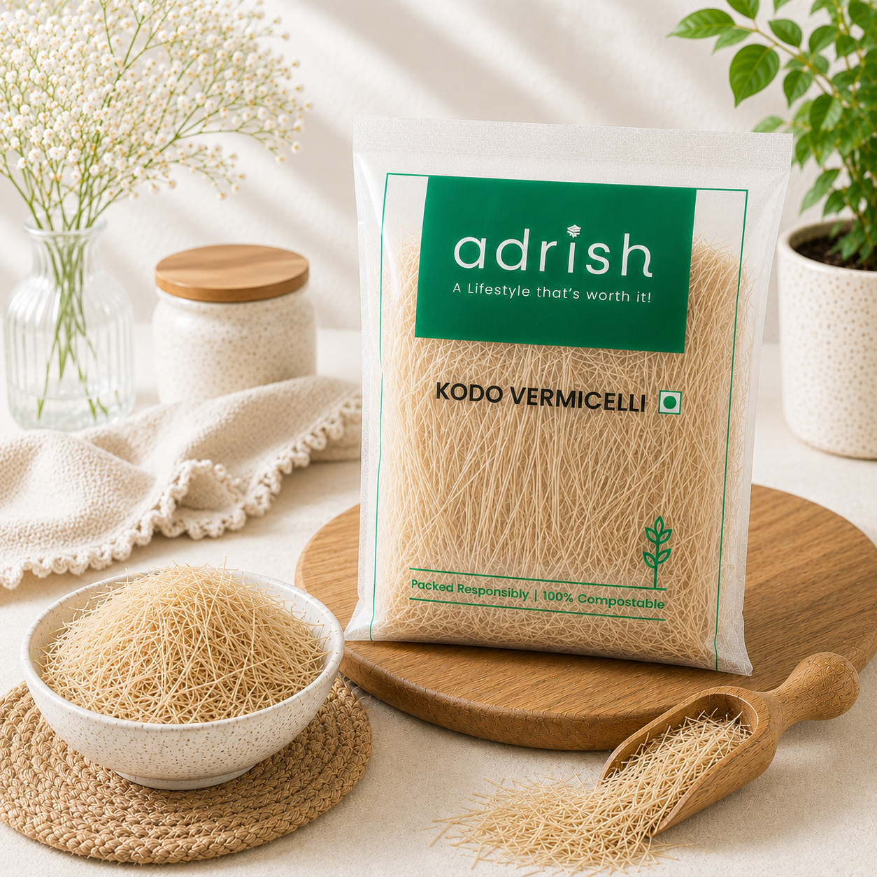 Kodo Millet Vermicelli (Sevaiya)