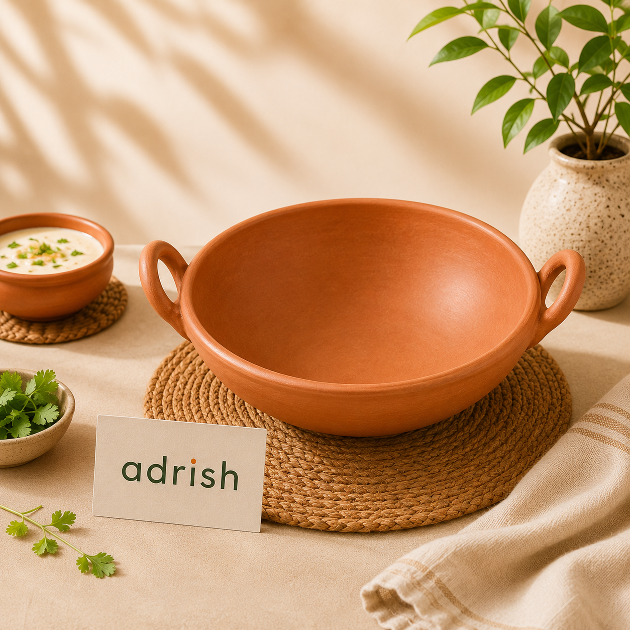 Mitti Wok Kadhai (3ltr)
