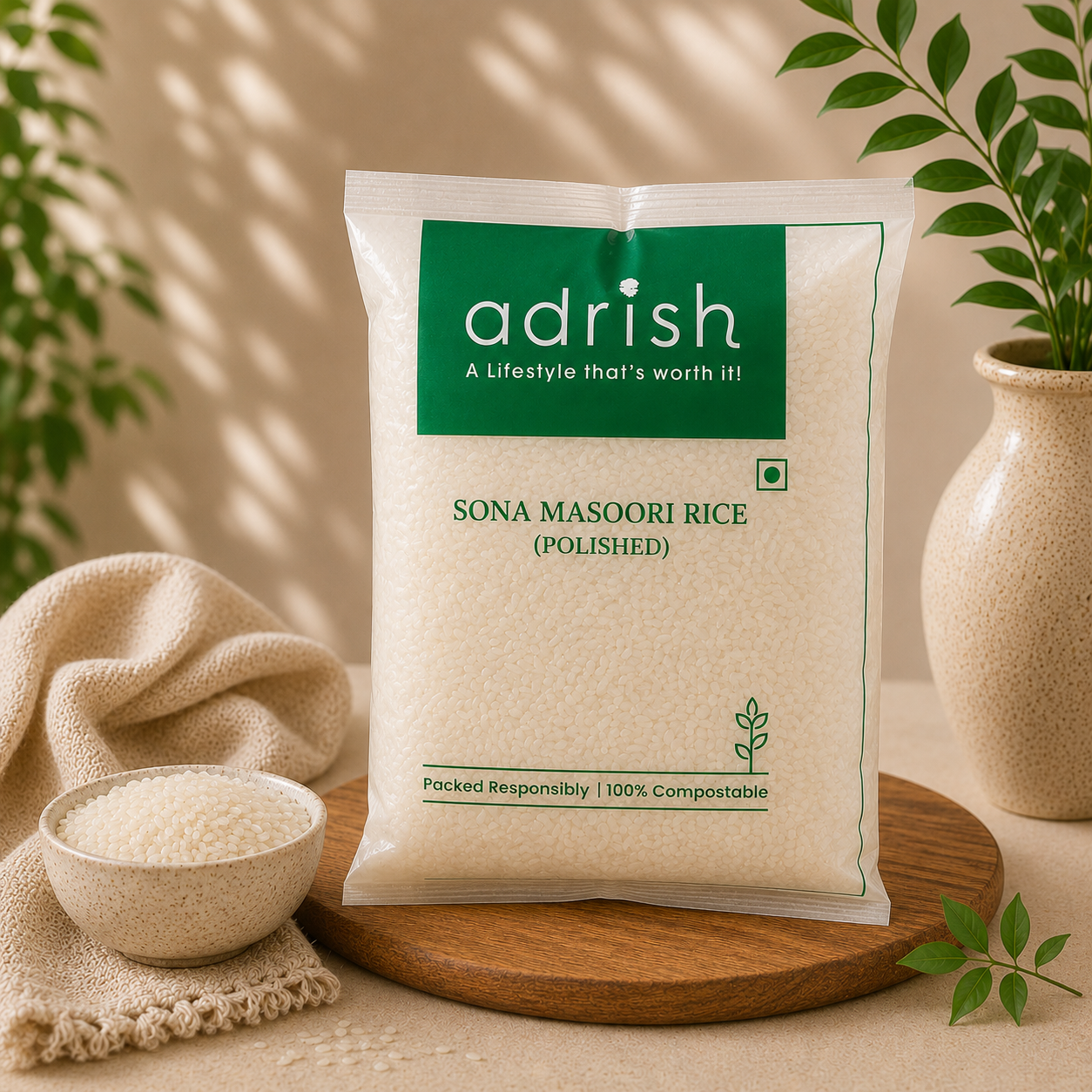 Sona Masoori Rice (Polished)
