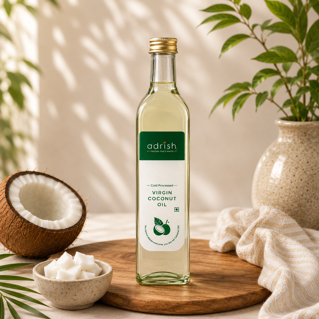 Cold-pressed Virgin Coconut Oil